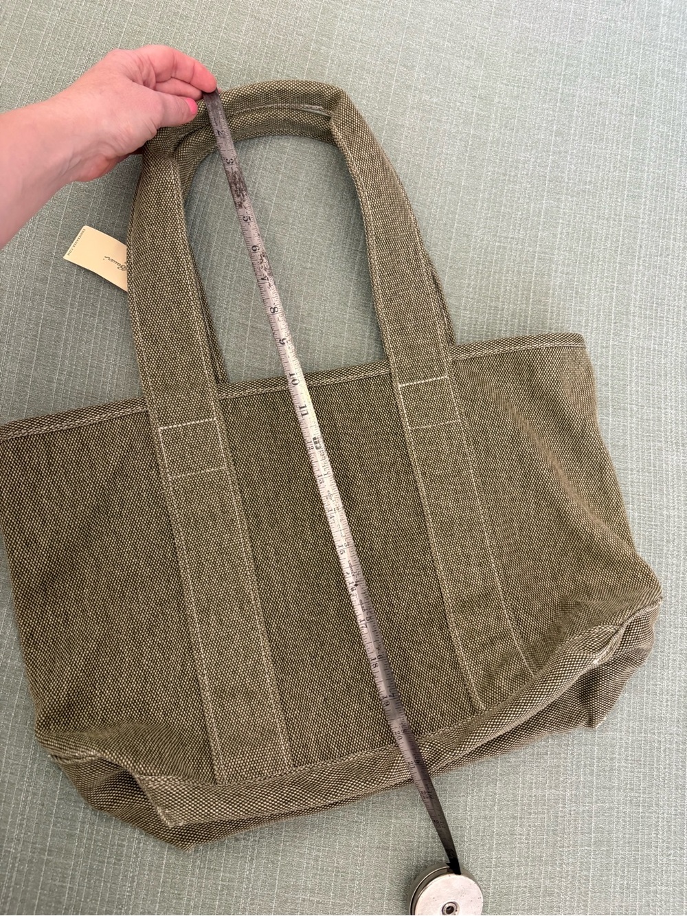 Eddie Bauer Canvas Tote Bag in Brown - Picture 6 of 6